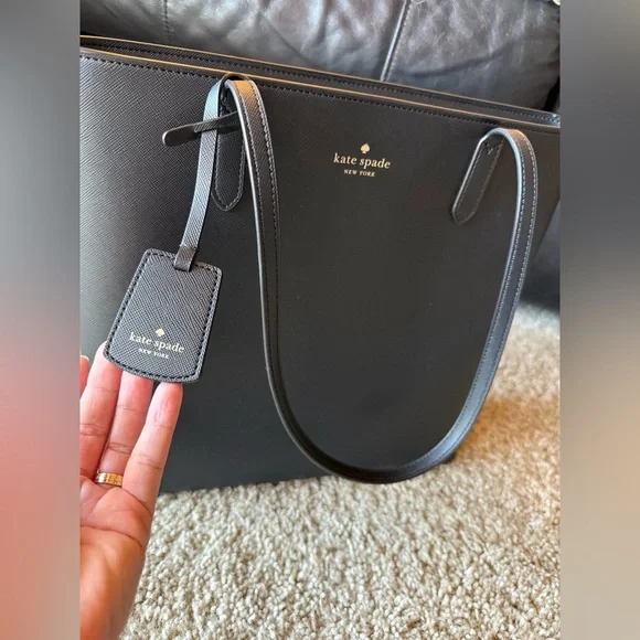 NWT - Kate Spade Brynn Tote (Black) - Picture 5 of 14
